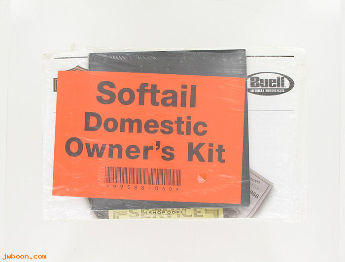   99588-06D (99588-06D / 99469-06): 2006 Softail Owner's kit - NOS