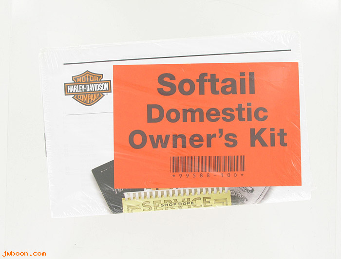   99588-10D (99588-10D / 99469-10): 2010 Softail Owner's kit - NOS