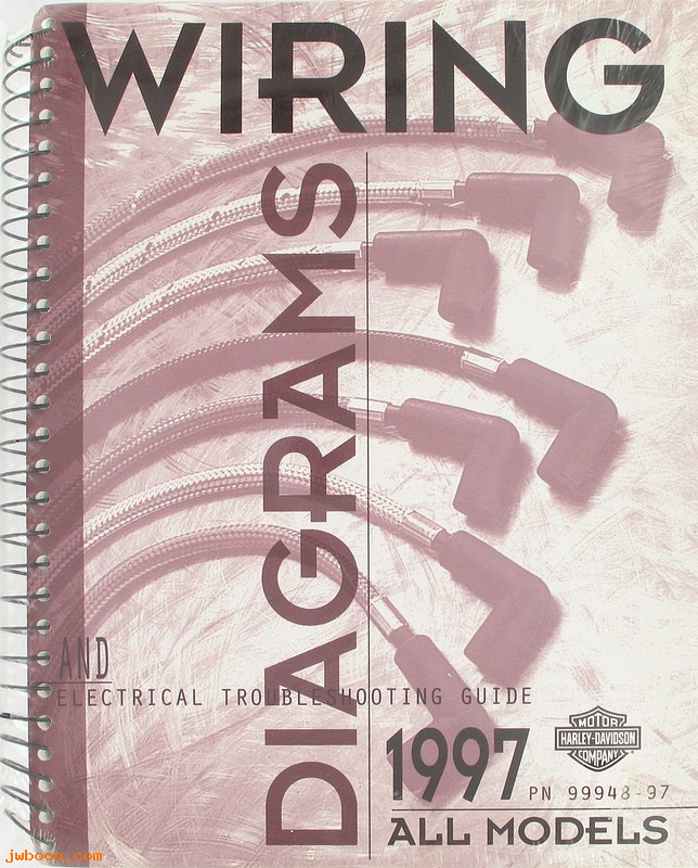   99948-97 (99948-97): Wiring diagram / electric trouble shooting book, 1997 models -NOS