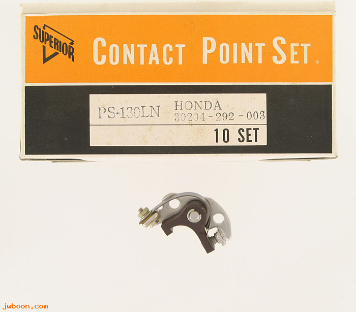 A 30204-292-003 (): Honda contact points set - box of 10 points