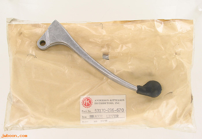 A 53170-216-670 (): Honda brake levers - pack of 10, in stock