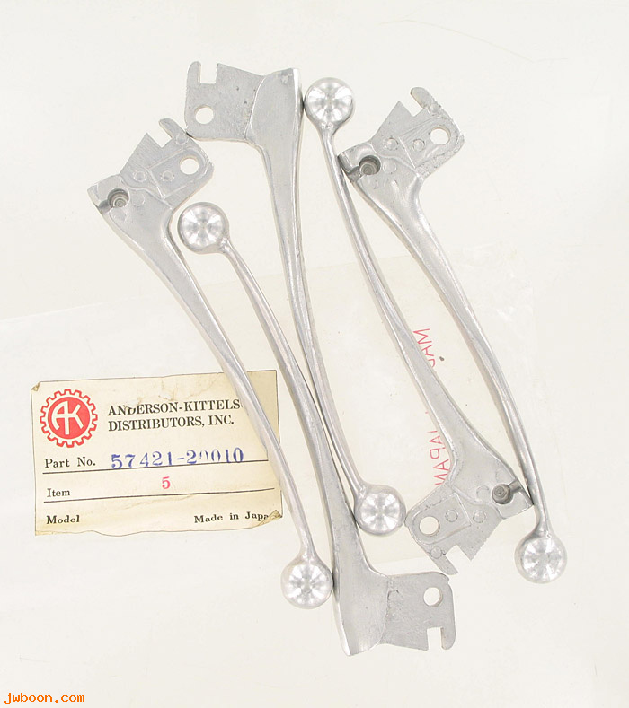 A 57421-20010 (): Suzuki brake levers - pack of 5, in stock