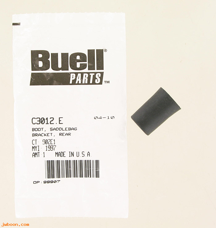   C3012.E (91267-97Y): Boot, saddlebag bracket - rear - NOS - Buell S3T Thunderbolt