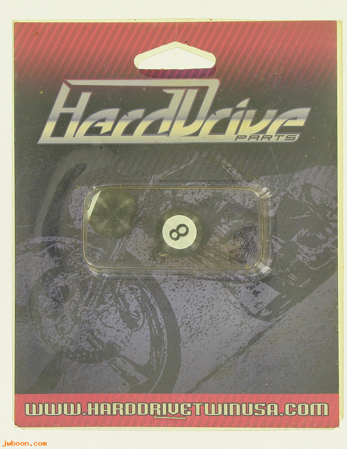 D 820-2501 (): HardDrive valve stem covers, 8-ball - pair