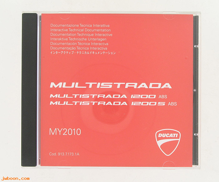 D CDD15 (): Ducati CD interactive technical docum Multistrada 1200/S ABS 2010