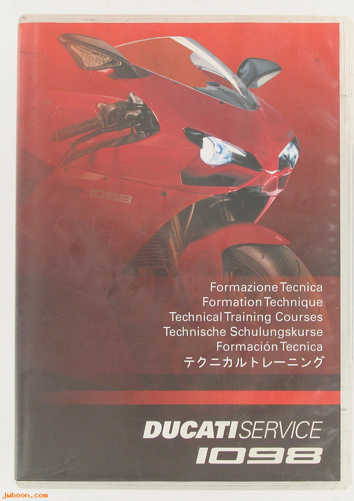 D CDD20 (): Ducati CD technical training courses 1098