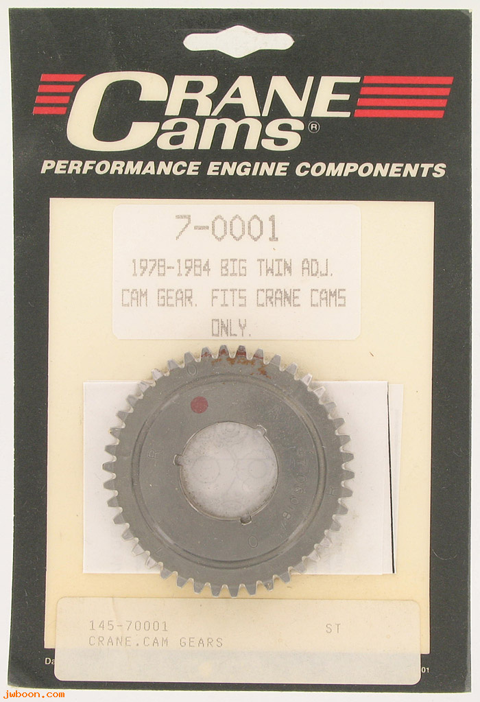 D CR7-0001 (): Crane Cams Multi-keyway cam gear '78-'84