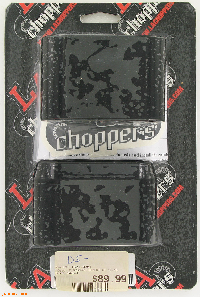 D DS-16210351 (): LA Choppers short passenger floorboards comfort kit