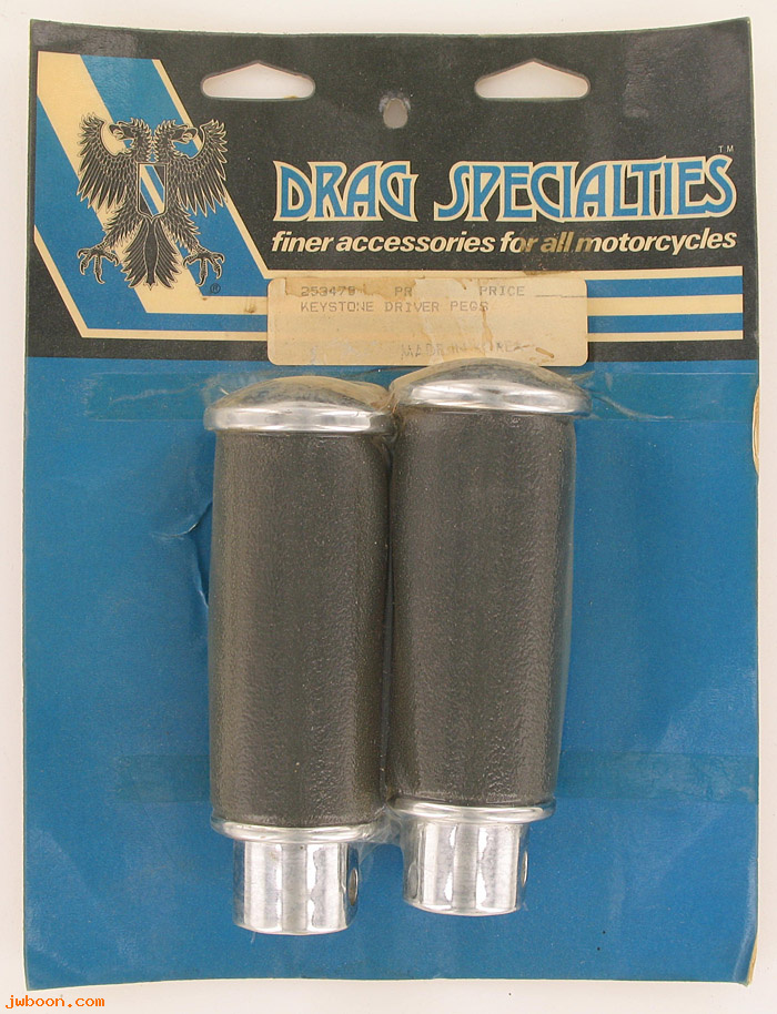 D DS-253478 (): Drag Specialties "Keystone" driver footpegs