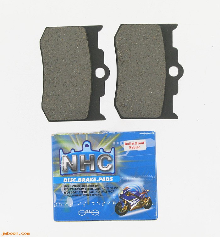 D G44-104 (): NHC disc brake pads semi-metallic  RST/PM/AJP 4-piston caliper