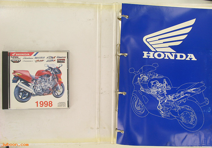 D H129 (): Honda multo map, info over nieuwe modellen 1998 + CD,