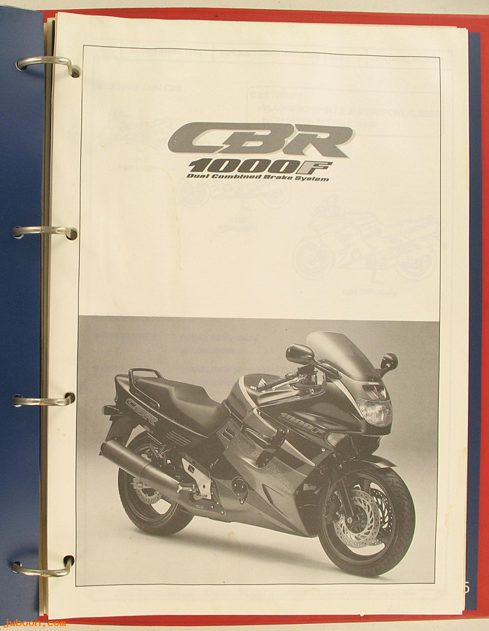 D H131 (): Honda multo map, info over nieuwe modellen 1993. CB1000, CBR1000F