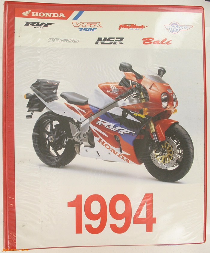 D H136 (): Honda multo map, info over nieuwe modellen 1994, CB500. RC45