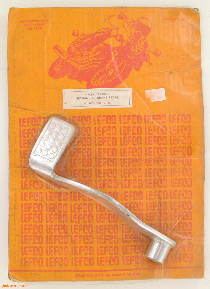 D HDMBP (): Harley-Davidson mechanical brake pedal BT '37-'57