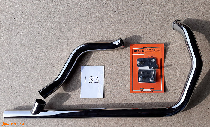 D ZE183 (719C1): Paughco 2-into1 pipe set - Sportster EVO