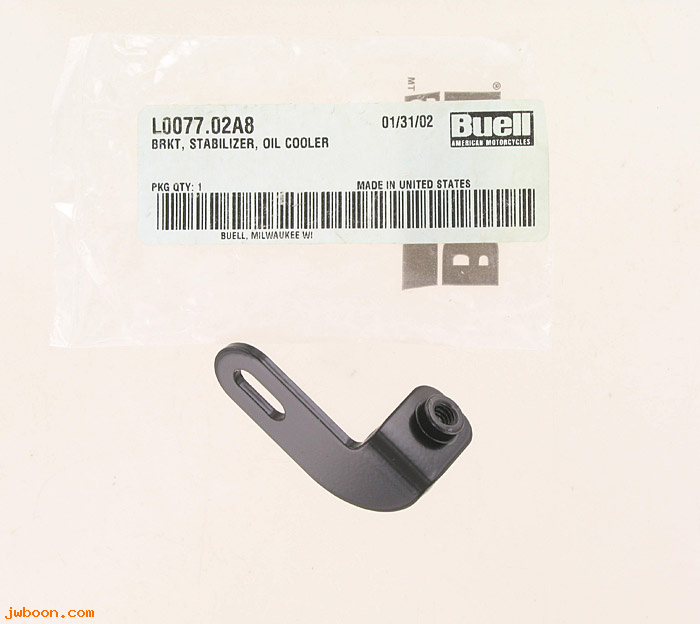   L0077.02A8 (L0077.02A8): Bracket, stabilizer, oil cooler - NOS - Buell