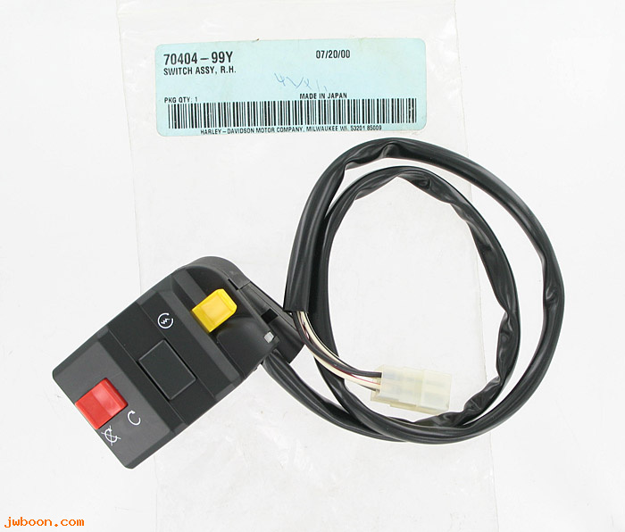   N0158.B (70404-99Y): Switch, right hand control - NOS