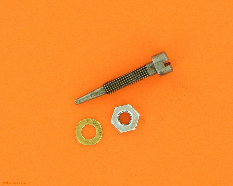 R  26383-32 (26383-32): Adjusting screw, chain oiler, with nut/washer-BT 36-64.XLCH 58-75