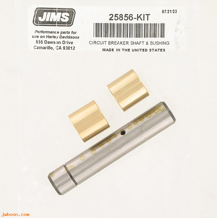 R    637-36kit (25856-36): Stud & bushings, circuit breaker drive gear  -  JIMS - OHV 36-69