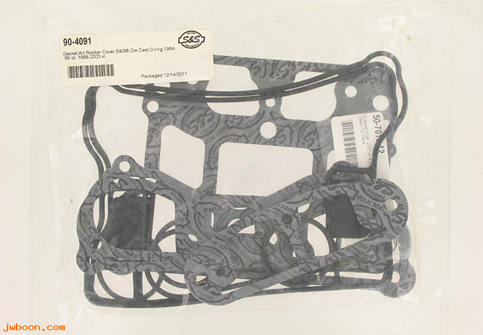  SS90-4091 (): S&S rocker cover gaskets - Sportster, XL '86-'03. Big Twins '84-