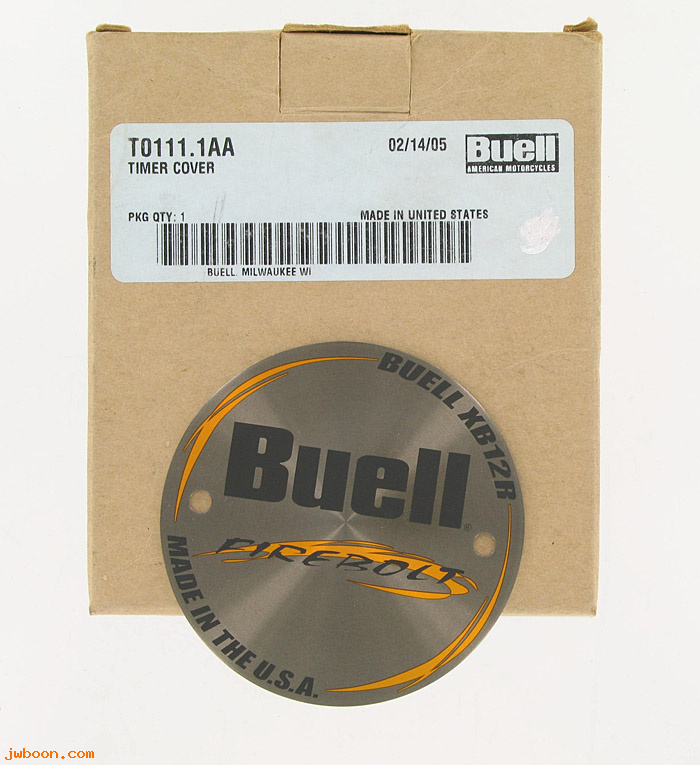   T0111.1AA (T0111.1AA): Timer cover - "Firebolt XB12R" - NOS