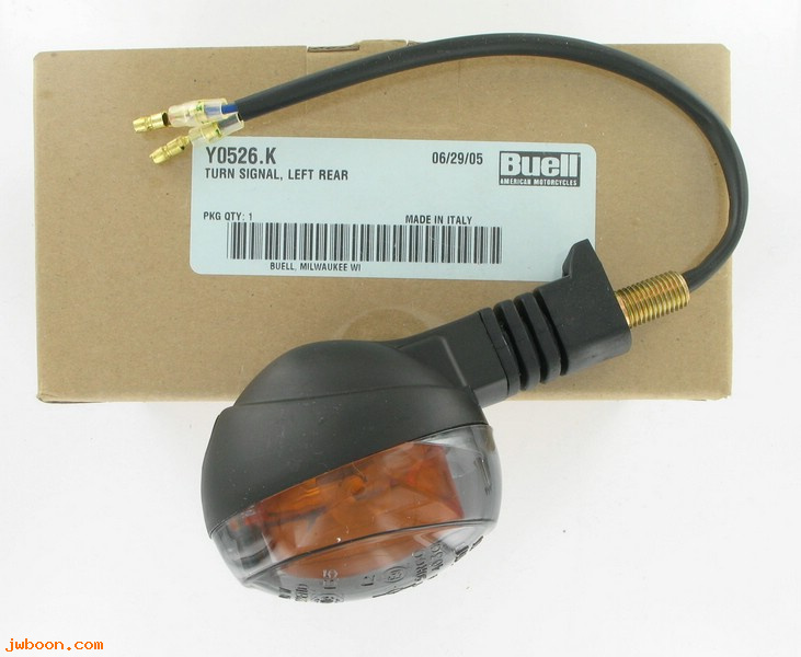   Y0526.K (68948-99Y): Turn signal - left rear - NOS - Buell X1 99-02. Blast 00-10