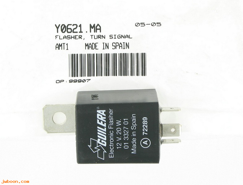   Y0621.MA (68729-99Y): Flasher,turn signal -NOS- Buell M2, S3, X1 99-02. Blast 00-03.XB