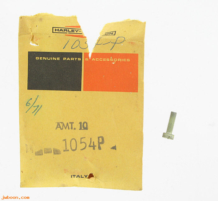       1054P (    1054P): Screw, 4 mm x 14 - NOS - Sprint '61-early'69