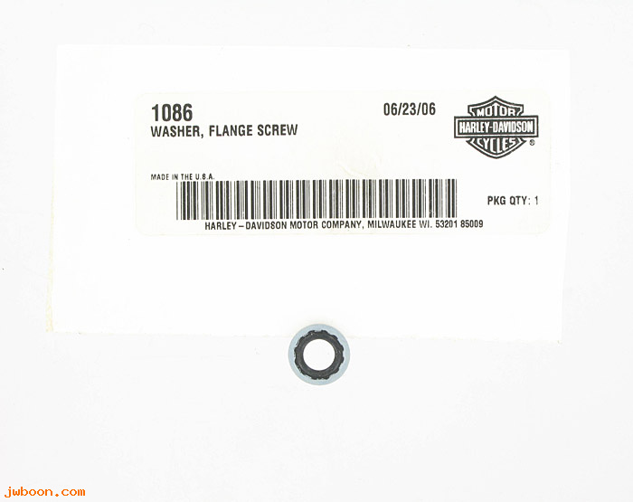       1086 (    1086): Washer - flange screw - NOS