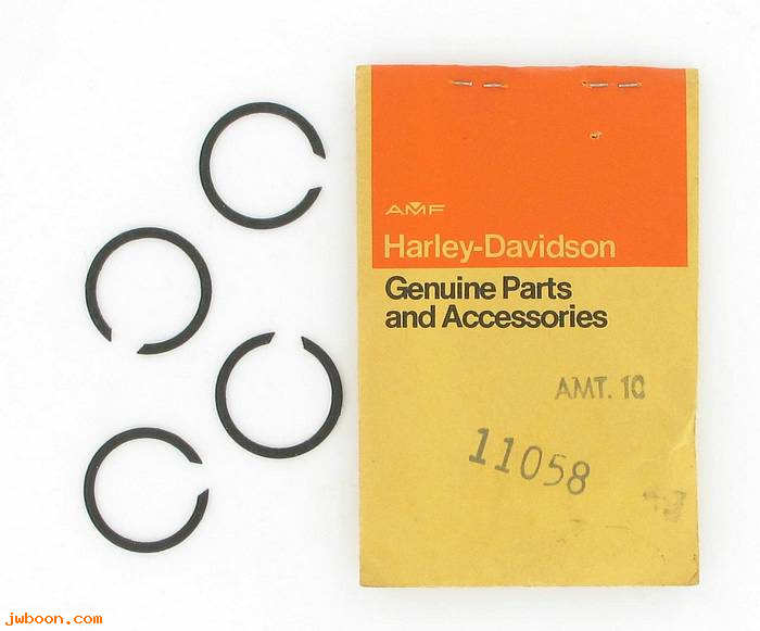      11058 (   11058): Retaining ring, front axle bearing left sh. - NOS - Snowmobile