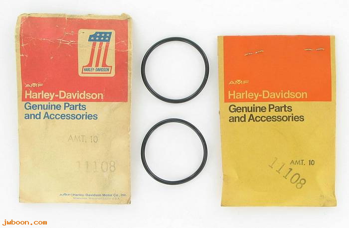      11108 (   11108): O-ring, floating flange hub - NOS - Snowmobile. AMF H-D. Topper