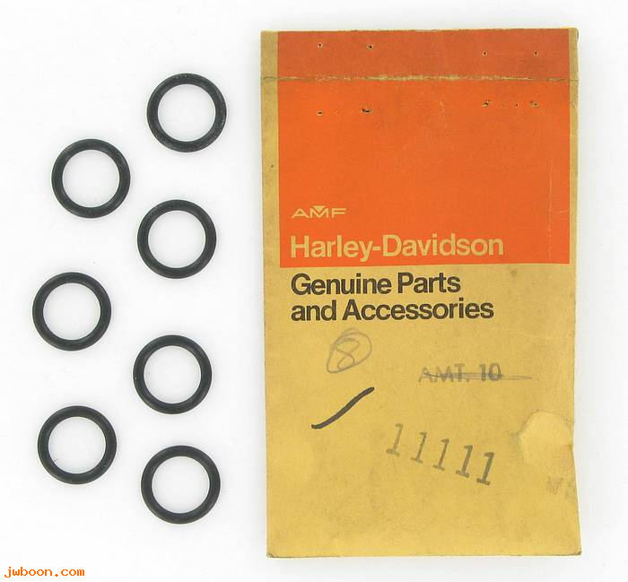      11111 (   11111 / 11137): O-ring, master cyl. piston (1978 replaced by 11137) - NOS - BT