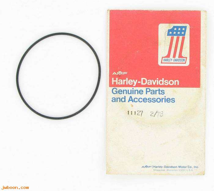      11127 (   11127): O-ring, magneto adapter plate - NOS - XR750 72-73