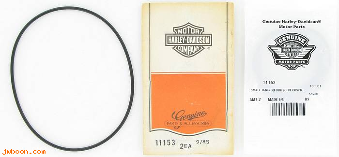      11153 (   11153): Small o-ring, fork joint cover - NOS- Sportster XL 79-87.FX 77-87