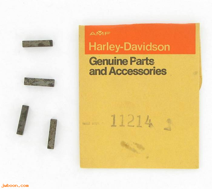      11214 (   11214): Square key, rotor mounting - NOS - Snowmobile 73-75, AMF