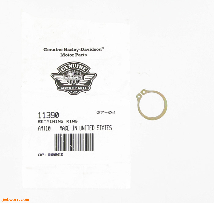      11390 (   11390): Retaining ring, footpegs - NOS, Sportster XL's