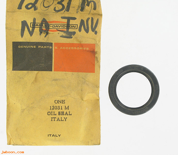      12031M (   12031M): Oil seal, fork slider - NOS - Aermacchi Baja MSR-100 70-73