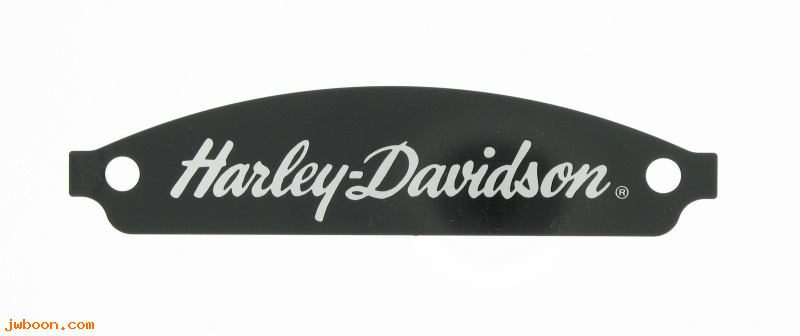   14259-90 (14259-90): Nameplate, sissy bar - "Harley-Davidson" - NOS