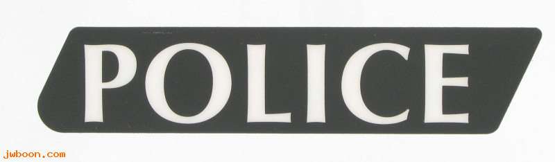   14275-93 (14275-93): Decal, police saddlebag - right - NOS - FLHP, FLHTP 93-08,Police