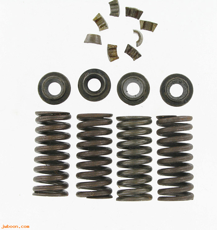  15-0010 (): Valve spring kit, with collars & keepers - NOS - 750cc 32-40
