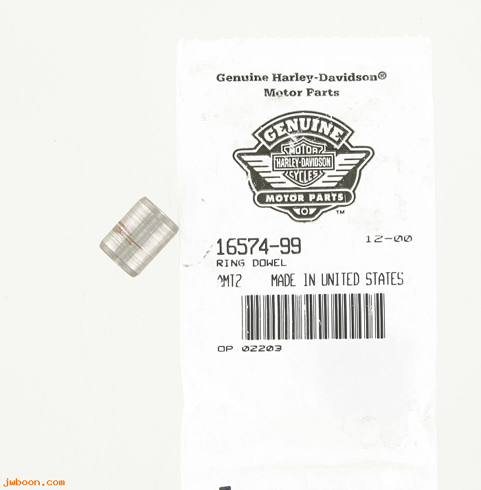   16574-99 (16574-99): Ring dowel - NOS - Twin Cam '99-'01