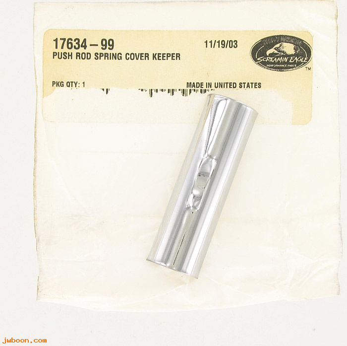   17634-99 (17634-99): Push rod spring cover keeper - NOS