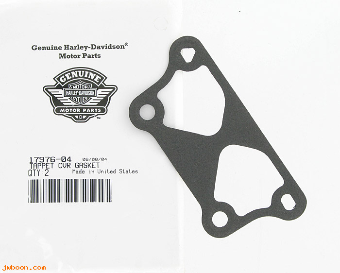   17976-04 (17976-04): Gasket - tappet cover - NOS - Sportster XL's