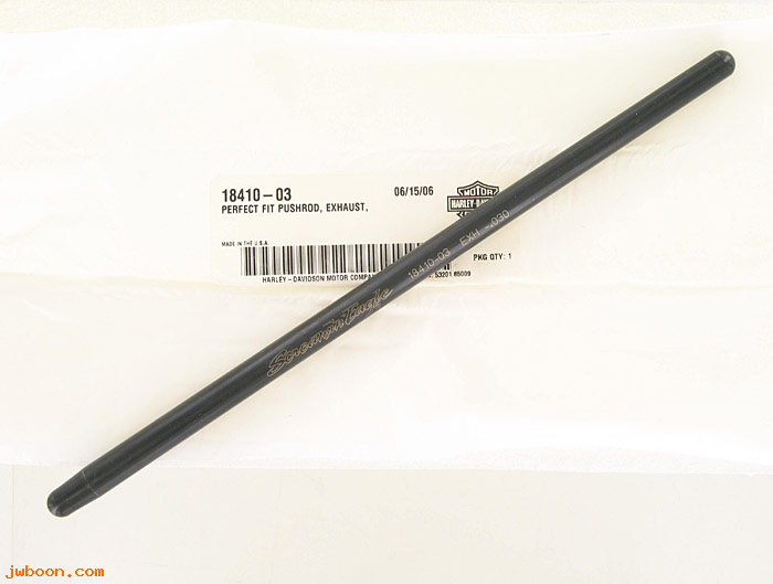   18410-03 (18410-03): Perfect fit push rod, exhaust  -.030" - Screamin' Eagle - NOS