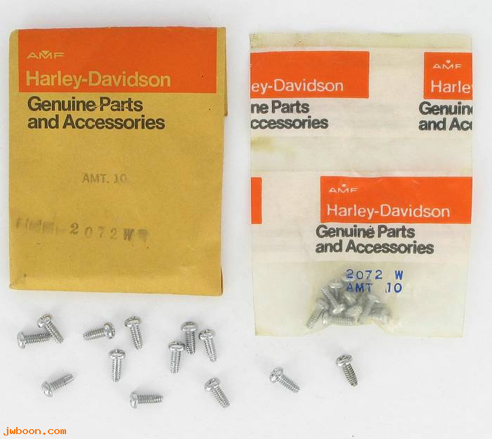       2072W (    2072W): Screw, 6-32 x 3/8" Phillips pan head,self tapping,NOS- XLH,Topper