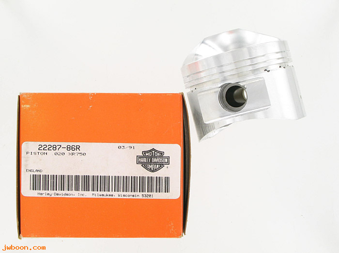   22287-86R (22287-86R): Piston with pin, Sportster XR-750 - Cosworth - +.020" - NOS