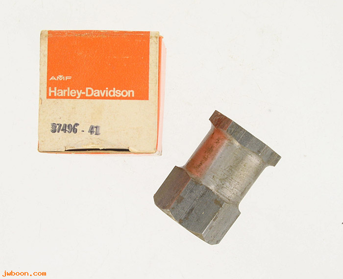    2275-41.boxed (37496-41): Nut, clutch hub, early style - NOS - Big Twins '41-'64