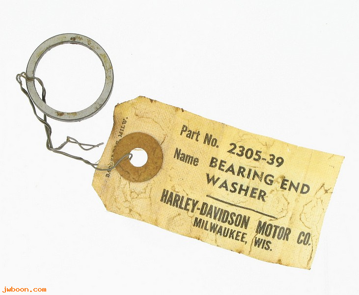    2305-39 (35913-39): Washer, countershaft bearing, right - NOS - 750cc '39-'73