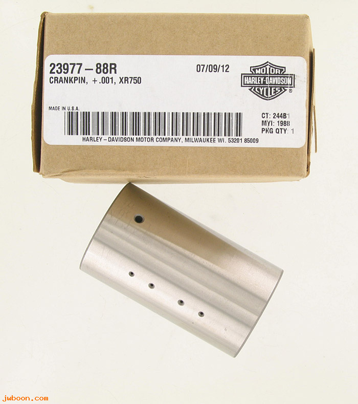   23977-88R (23977-88R): Crank pin, oversize - NOS - Sportster.  XR 750 '88-