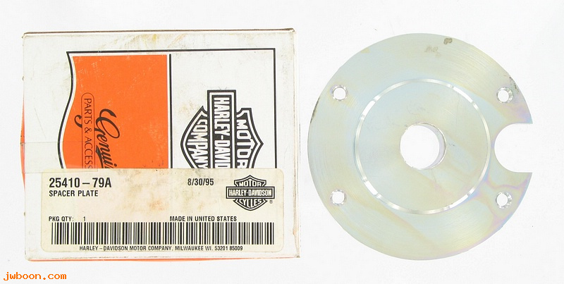  25410-79A (25410-79A): Spacer plate - NOS - Shovelhead FLT '80-'84. FXRT '83-'84